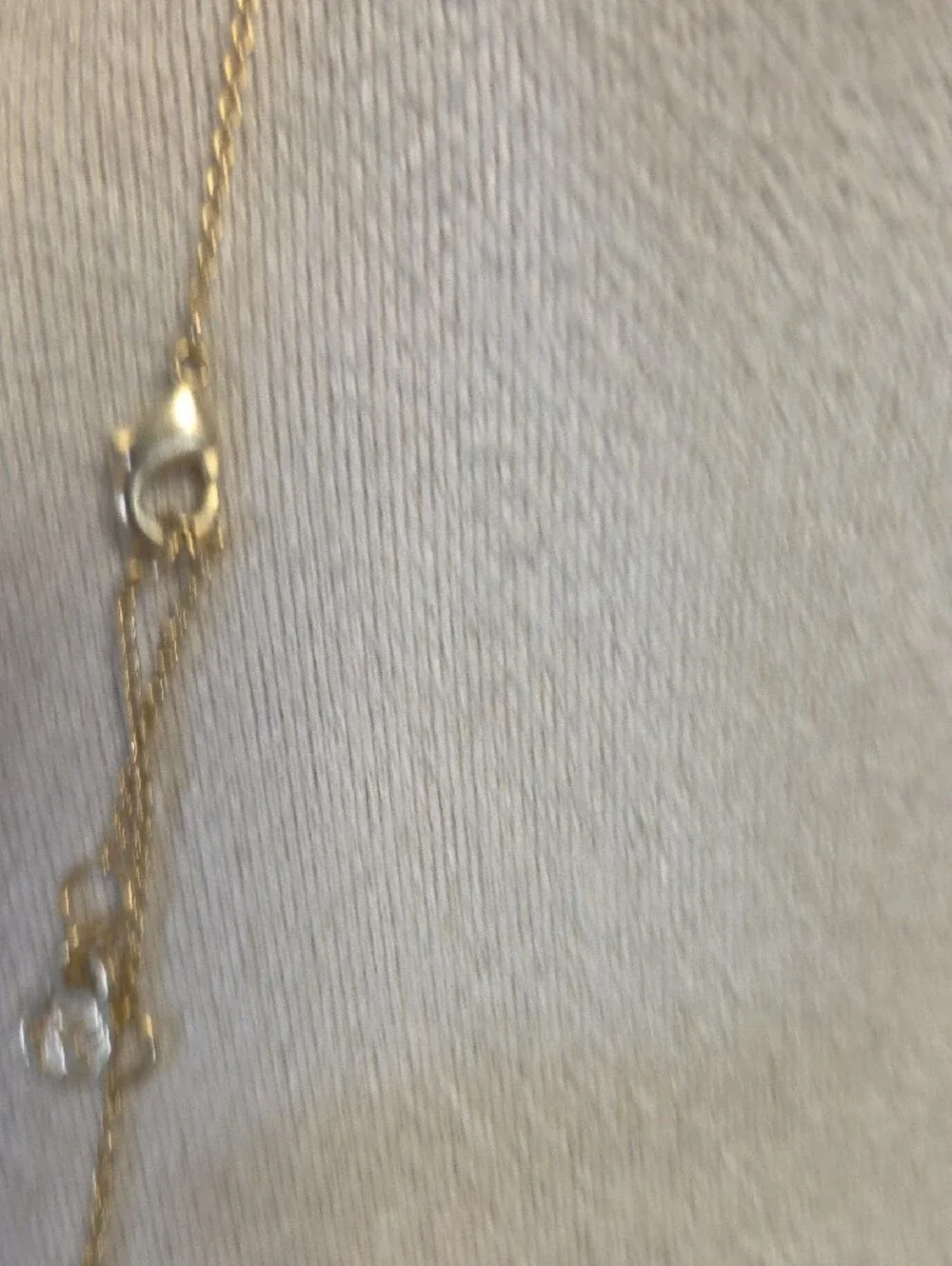 Spartina 449 Gold Flower Necklace Mother of Pearl Enamel.